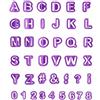 40 Pezzi Stampo Lettere e Numeri DIY Stampo Numerico in Plastica Riutilizzabile