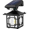 No Lanterne Solari da Parete per Esterni Impermeabili 200LM con Sensore di Mov4032