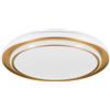 Eglo LED lampada da soffitto Moschetta, rotonda con telecomando,