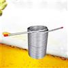 Wort Chiller Compact per bagno di ghiaccio, serpentina in acciaio inox 304