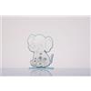 PuntoCasaStore 1 PZ Orologio Elefante Celeste 14x11 cm Decorazione Cameretta Bambini Bomboniera