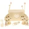 PuntoCasaStore Profumatore bear orso rosa con luce led e scatola regalo bomboniera