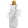 PuntoCasaStore 12 pz sacchetto lame tondo 25° anniversario silver argento con portachiavi 10xh.