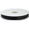 PuntoCasaStore Nastro Doppio Raso 50 Metri 15 mm Nero 1530 Rotolo Satin Doppia Faccia Bombonier