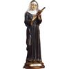 PuntoCasaStore Statua Santa Rita 14,5 in resina sacra elegante paben decorazione religiosa resi