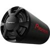 Pioneer Subwoofer bass reflex TS-WX306T in alloggiamento tubolare (1.300 W), 30 cm, nero, potenza in ingresso nominale 350 W, membrana IMPP
