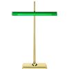 Flos Goldman USB EU/UL/GB/SA OTT, alluminio, ottone, 25,5 x 8 x 40 cm