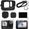Yhtsport Custodia in Silicone per GoPro Hero 12/Hero 11/Hero 10/Hero 9 Black, Pellicola P