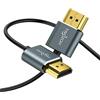 Twozoh Cavo ultra sottile da HDMI a HDMI, 3 m, cavo HDMI 2.0 iper sottile, estre