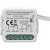 Mhcozy 2 canali DC 5 V 24 V 32 V AC100-240 V Tuya Smart Life App contatto sicuro WiFi S