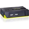 ‎LEVEL ONE LevelOne KVM-0222 switch per keyboard-video-mouse (kvm) Nero, Verde
