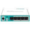 Mikrotik hEX Lite Router Cablato 5 Porte Ethernet LAN Supporta PoE-in Bianco