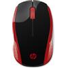 HP 200 mouse Ambidestro RF Wireless Ottico 1000 DPI