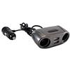 HTC Equipements Inconnu Doppia Presa accendisigari + 2 USB 2 A + Cavo 1 m + Fusibile 5 A - 12/24 V