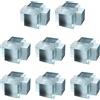 uxcell Per 6-Way Kit Staffe per Gazebo, Staffe Angolari per Legno 2"x2" (8 Pezzi)