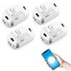Hncy 4PC Interruttores WiFi, Interruttore Smart Alexa, Interruttori WiFi luce | Inter