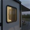 Finestra per camper con zanzariera e vetro oscurato per appassionati del fai da