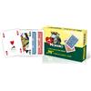 Modiano Carte da gioco ramino MODIANO 98 plastificate rosso blu poker bridge 2 mazzi