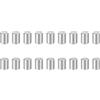 uxcell 64Pcs M4x5mm Perno Cavicchio per Scaffale, 304 Acc. Inox