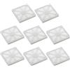 uxcell 90mm Ventola Dito Griglia,8pz per 90x90mm Scarico Ventole,Bianco