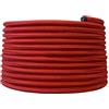 Tibelec 073660 - Cavo elettrico in tessuto, colore: Rosso