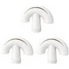 Set Di 3 Ugelli Per Fontana Da Piscina, A Forma Di Ventaglio Curvo, Per