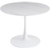 IDROWEB TAVOLO MIMOSA D 100 BIANCO/MARMO BIANCO- 1,0 pz