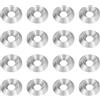 uxcell 16 Pcs rondelle coniche M5, 3.5x16mm acciaio inox 304, per argento