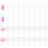 100 Pipette per Cupcake 4ml, Dropper Trasparente per Dessert