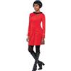 SMIFFYS Uniforme da agente operativo della serie originale di Star Trek, Abito con stemma Delta ricamato Halloween