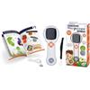 BUKI France - Microscopio Video 500x - Schermo 5 cm - LED - Foto e Video - Batteria Inclusa - Microscopio Tascabile Bambini da 4 Anni - MR300