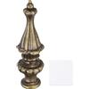uxcell Per lampadina 3,4\" pomello in bronzo con panno per pulizia