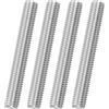 uxcell 4 Pezzi per M10x75mm 316 Barra Filettata in Acciaio Inox