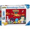 Ravensburger - Puzzle 100 Pezzi XXL Pokémon, Idea Regalo per Bambini 6+ Anni, Gi
