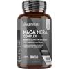 WeightWorld Maca Peruviana Nera Con L-Arginina + Zinco + Panax Ginseng 180cps Vegane 5550mg