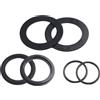 Nessuno Rondella o-Ring Iarde 3.8cm 6pcs / Set Nero Flat Piscina Equipment per