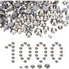 Per Cristalli Strass 1000Pz 5 Misure (SS6-SS30, Grigio)