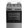 Beko Forno Elettrico Ventilato con Grill Elettrico e Timer,coperchio in vetro, v