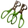 High Quality 2 X Guscio D'Uovo Taglierino Quaglia Uova Forbici Acciaio di Qualità