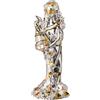 PuntoCasaStore Bagutta 2026 dea bendata in piedi con cascata di monete H.10 cm bomboniere in re
