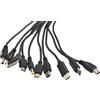 Nokia Cavo USB 10 in 1 per for nokia per for samsung per for sony soluzione di