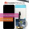 Huawei DISPLAY HUAWEI P40 LITE 5G CDY-NX9A SCHERMO LCD TOUCH VETRO PARI ORIGINALE