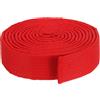 uxcell Cintura in cotone 1.6"x11.2Ft 3.4m per Taekwondo con gradi colorati, rossa