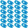 24 Pcs Isolatori Per Recinzioni Elettriche Plastica Recinti Elettrici Bovini