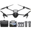 DJI Mavic 4 Pro Combo Fly More con DJI RC 2 | Fotocamera Hasselblad da 100 MP con CMOS 4/3, trasmissione video 30 km, volo fino a 51 minuti, drone con tripla fotocamera