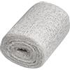 GLOREX 6 9502 45 - Benda di Gesso Keratex, 8 cm x 3 m, Tessuto da Modellare Delicato sulla Pelle, per lavori di Artigianato e modellazione, per Maschere e Impronte di pancione