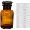 Bottiglia Reagente A Bocca Larga Da 125ml Con Tappo, Marrone (4.4oz)