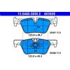 ATE 13.0460-3859.2 - Kit pastiglie freno asse posteriore 603859