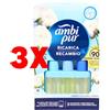 AMBIPUR 3 X AMBIPUR 3 Volution Ricarica Nuvole di Cotone 20 ml - 3 Fragranze