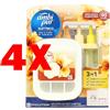 AMBIPUR 4 X Diffusore Elettrico AmbiPur 3 Volution con Ricarica Oro e Vaniglia 20 ml